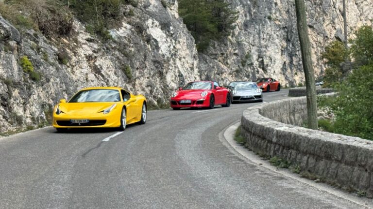 sortie riviera supercars tinée Vésubie